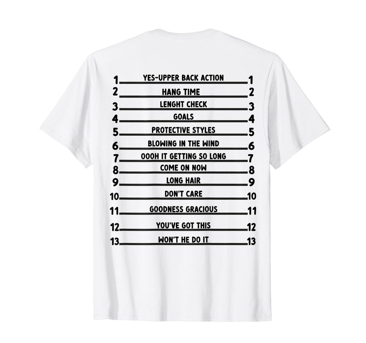 Hair Growth Challenge Women's Tee